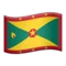 🇬🇩 Σημαία: Γρενάδα emoji στο iPhone (iOS 11.1)