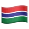 🇬🇲 Flag: Gambia emoji on iPhone (iOS 16.4)