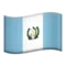 🇬🇹 Flagga: Guatemala emoji på iPhone (iOS 11.2)
