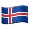 🇮🇸Flag: Island emoji på iPhone