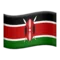 🇰🇪 Flag: Kenya emoji på iPhone