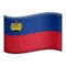 🇱🇮 Flag: Liechtenstein emoji på iPhone