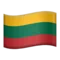 🇱🇹 国旗：立陶宛 iPhone 上的表情符号 (iOS 11.2)