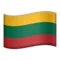 🇱🇹 Flag: Litauen emoji på iPhone