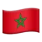 🇲🇦 Quốc kỳ: Morocco emoji trên iPhone (iOS 11.1)
