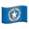 🇲🇵 Drapeau : Îles Mariannes du Nord emoji sur iPhone (iOS 13.2)