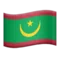 🇲🇷 Bandera: Mauritania emoji en iPhone (iOS 12.1)