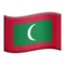 🇲🇻 Quốc kỳ: Maldives emoji trên iPhone (iOS 11.1)