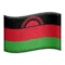 🇲🇼 国旗：马拉维 iPhone 上的表情符号 (iOS 13.1)