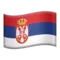 🇷🇸 Quốc kỳ: Serbia emoji trên iPhone (iOS 15.4)