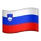 🇸🇮 国旗：斯洛文尼亚 iPhone 上的表情符号 (iOS 13.1)