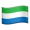🇸🇱 Flagga: Sierra Leone emoji på iPhone (iOS 9.1)