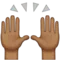 Mans aixecades: To de pell mitjà-fosc emoji a Apple iOS 9.0