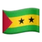 🇸🇹cờ: São Tomé và Príncipe emoji trên iPhone (iOS 11.1)