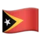 🇹🇱 झंडा: तिमोर-लेस्ते iPhone पर इमोजी (iOS 9.3)