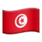 🇹🇳 Bayrak: Tunus iPhone üzerinde emoji (iOS 17.4)