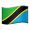 🇹🇿 Bayrak: Tanzanya iPhone üzerinde emoji (iOS 17.4)