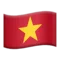 🇻🇳 Quốc kỳ: Việt Nam emoji trên iPhone (iOS 15.4)