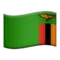 🇿🇲 国旗: ザンビア iPhoneの絵文字