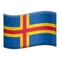 🇦🇽 Drapeau : Îles Åland emoji sur iPhone (iOS 13.2)