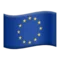 🇪🇺 旗帜：欧盟 iPhone 上的表情符号 (iOS 11.3)