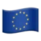 🇪🇺 깃발: 유럽 연합 iPhone의 이모지 (iOS 17.4)