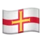🇬🇬 Σημαία: Γκέρνσεϊ emoji στο iPhone (iOS 10.0)