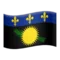 🇬🇵 Flag: Guadeloupe emoji på iPhone