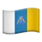 🇮🇨 Flagg: Kanarieöarna emoji på iPhone (iOS 9.1)