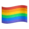 Rainbow Flag emoji on iPhone (iOS 16.4)
