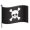 海盗旗 iPhone 上的表情符号 (iOS 12.2)