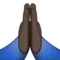 Zapjaté ruce: Tmavý odstín pleti emoji na Apple iOS 9.0