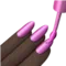 Nail Polish: Dark Skin Tone emoji on iPhone
