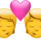 キス：人、人 iPhoneの絵文字