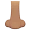 Nos: Střední odstín pleti emoji na Apple iOS 11.2