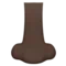 Nose: Dark Skin Tone emoji on iPhone