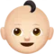 Μωρό: Ανοιχτόχρωμος τόνος δέρματος emoji στο iPhone (iOS 11.1)
