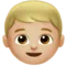Noi: To de pell mitjà-clar emoji a Apple iOS 17.4