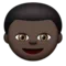 Menino: Tom de pele escuro emoji no Apple iOS 9.3