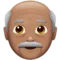 Γέρος: Μεσαίος τόνος δέρματος emoji στο iPhone (iOS 10.0)