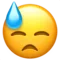 Muka Muka Muka Muka Berpeluh emoji di Apple iOS 12.1