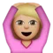 Person Gesturing OK: Medium-Light Skin Tone emoji on Apple iOS 9.1