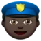 Polis: Mörk hudton emoji på iPhone (iOS 9.1)