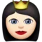Prinsessa: Ljus hudton emoji på iPhone (iOS 9.1)