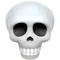 Skull emoji on iPhone