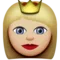 Princess: Medium-Light Skin Tone emoji on Apple iOS 9.0