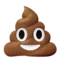 Pile of Poo emoji on iPhone (iOS 14.6)