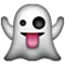 Spöke emoji på Apple iOS 5.0