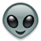 Alien emoji on Apple iOS 5.0