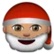Santa Claus: Střední odstín pleti emoji na Apple iOS 9.3